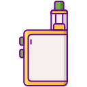 external vape-marijuana-flaticons-lineal-color-flat-icons icon