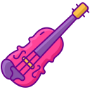 external violin-musical-instruments-flaticons-lineal-color-flat-icons-3 icon