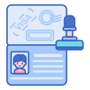 external visa-winter-travel-flaticons-lineal-color-flat-icons-3 icon