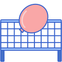 external volleyball-player-stay-at-home-flaticons-lineal-color-flat-icons-2 icon