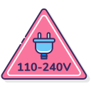 external voltage-electrician-flaticons-lineal-color-flat-icons-9 icon