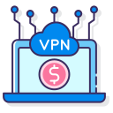 external vpn-work-from-home-flaticons-lineal-color-flat-icons-5 icon