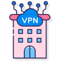 external vpn-work-from-home-flaticons-lineal-color-flat-icons-6 icon