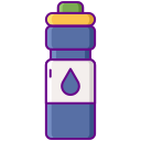 external water-bottle-racing-flaticons-lineal-color-flat-icons icon
