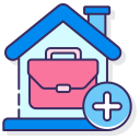 external working-at-home-work-from-home-flaticons-lineal-color-flat-icons-3 icon