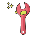 external wrench-plumbing-flaticons-lineal-color-flat-icons icon