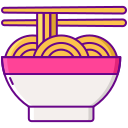 external yakisoba-sakura-festival-flaticons-lineal-color-flat-icons icon