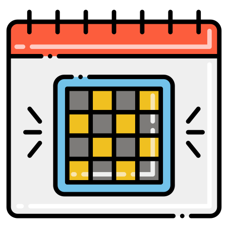 Board Game icon in Flaticons Lineal Color Style