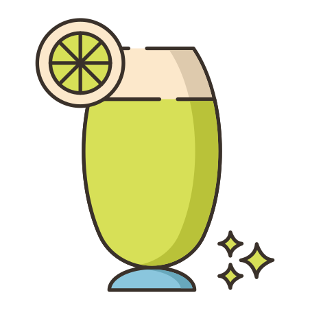 Lemon Tea icon in Flaticons Lineal Color Style