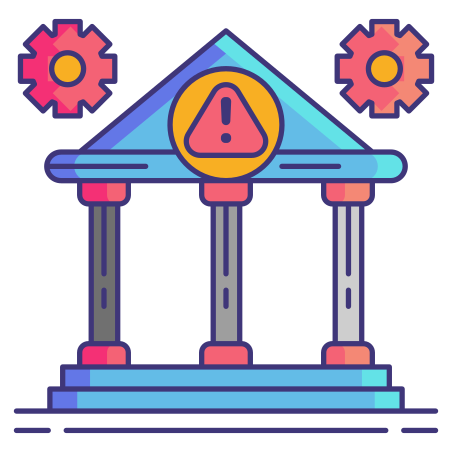 Operational Risk icon in Flaticons Lineal Color Style