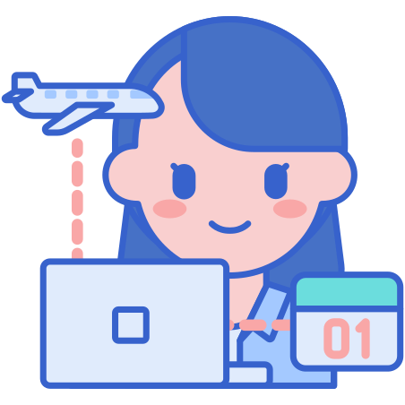 Tour Guide icon in Flaticons Lineal Color Style