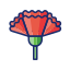 external-carnation-gardening-flaticons-lineal-color-flat-icons