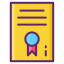 external-certificates-recruitment-agency-flaticons-lineal-color-flat-icons