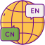 external-language-movie-theater-flaticons-lineal-color-flat-icons