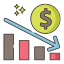 external-loss-investing-flaticons-lineal-color-flat-icons-2