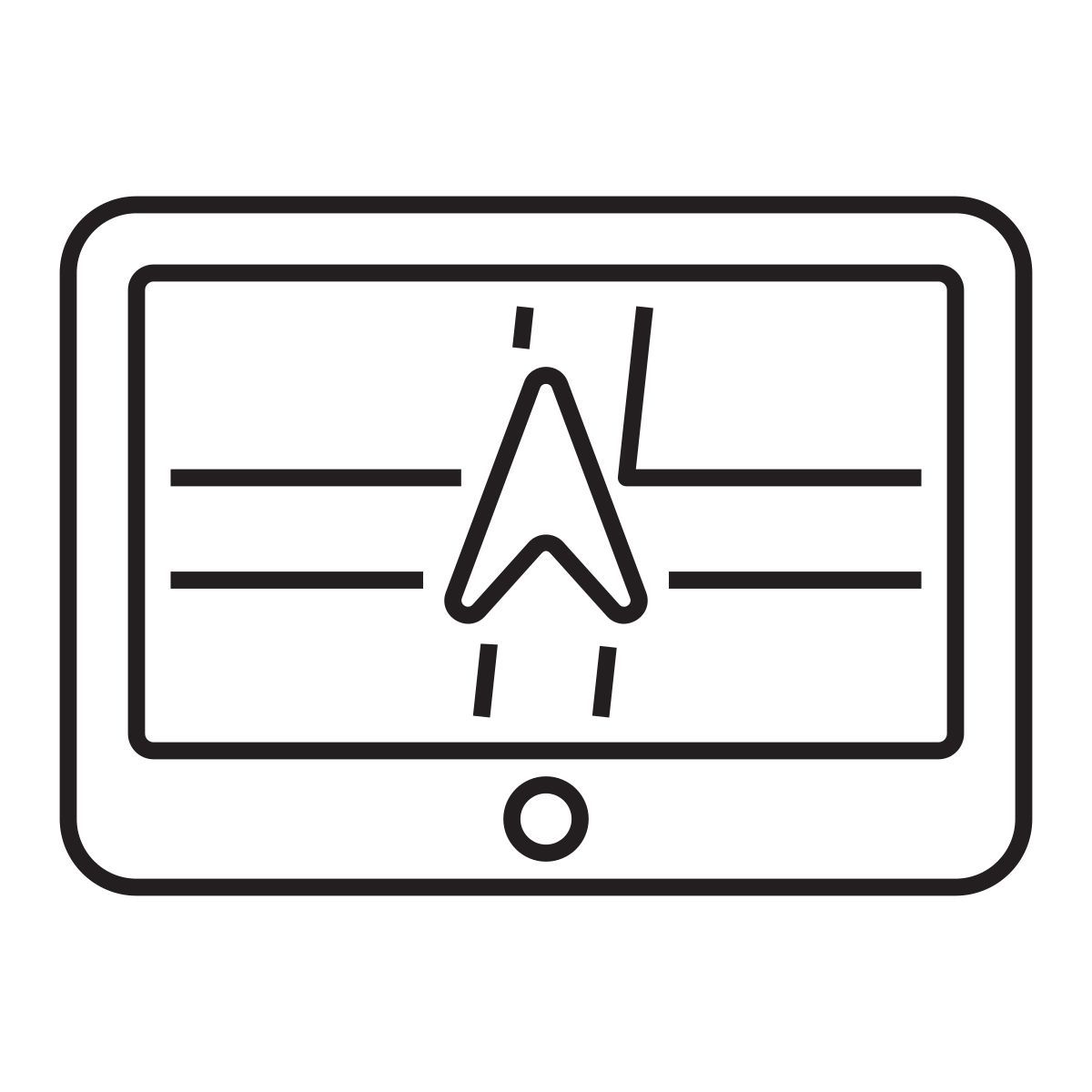 navegação gps icon