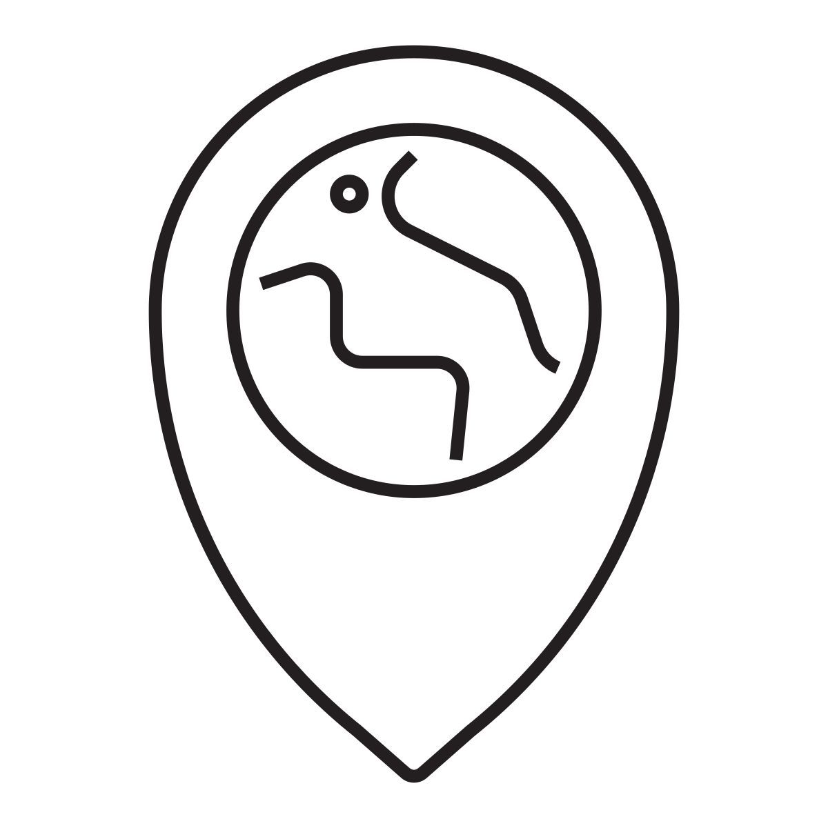 marque d'emplacement icon
