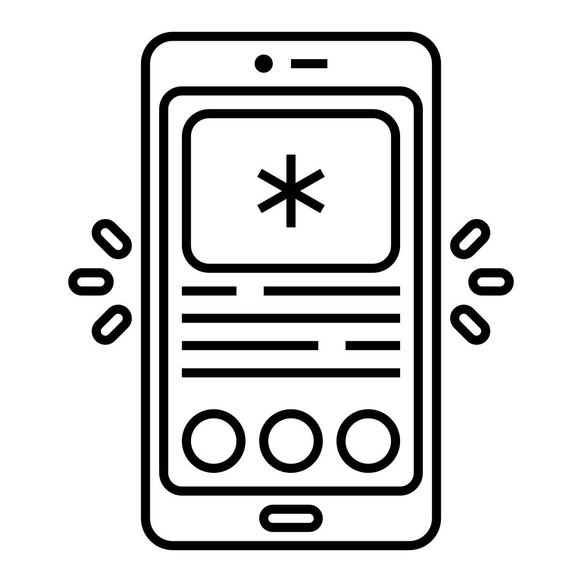 mobile application icon