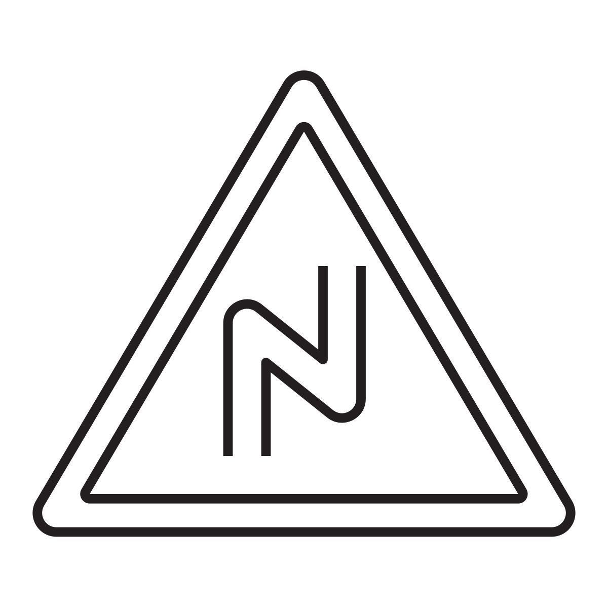 curva stretta icon