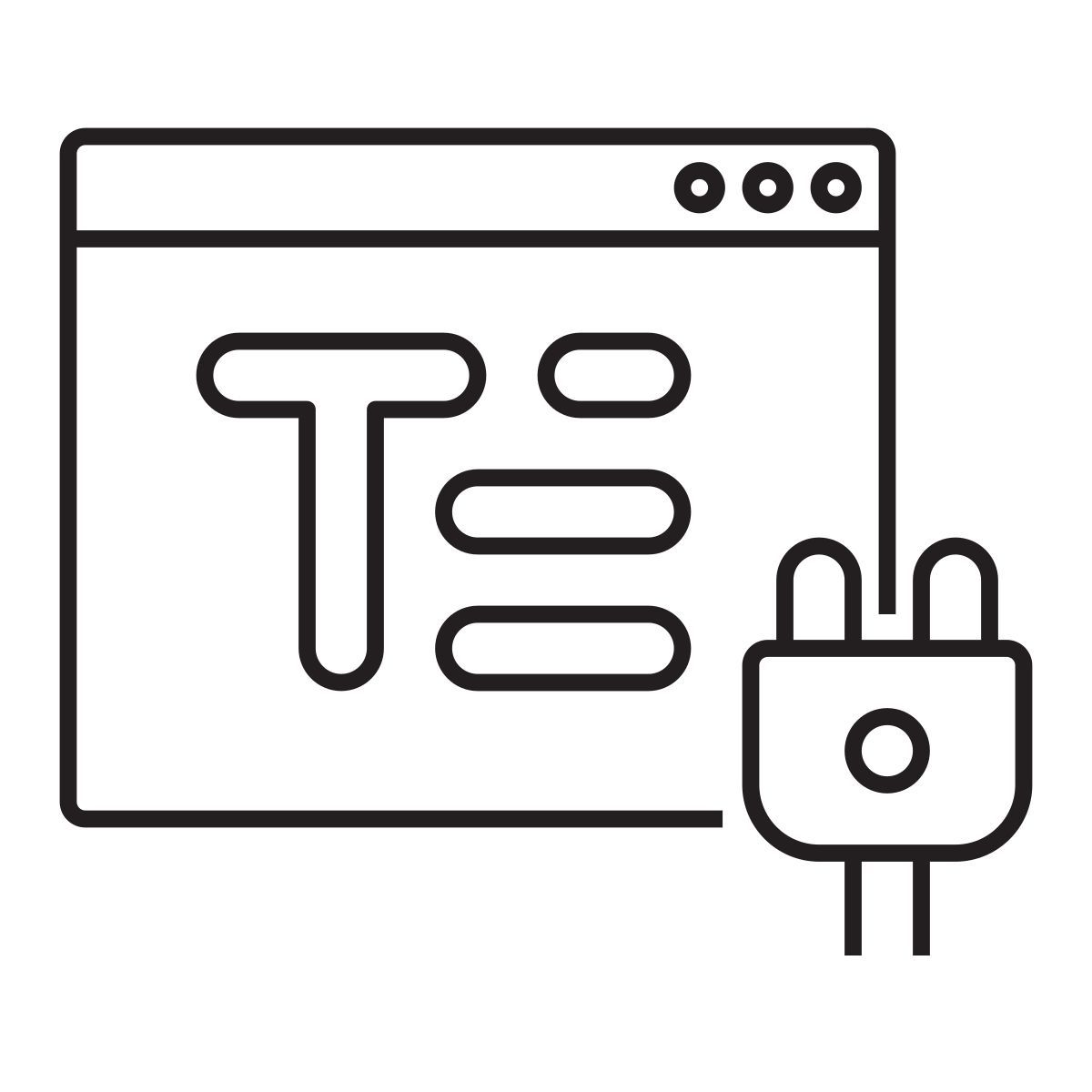 text editor icon