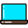 external laptop-hipster-bright-fill-freebicons-juicy-fish icon