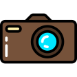 external camera-hipster-bright-fill-freebicons-juicy-fish icon