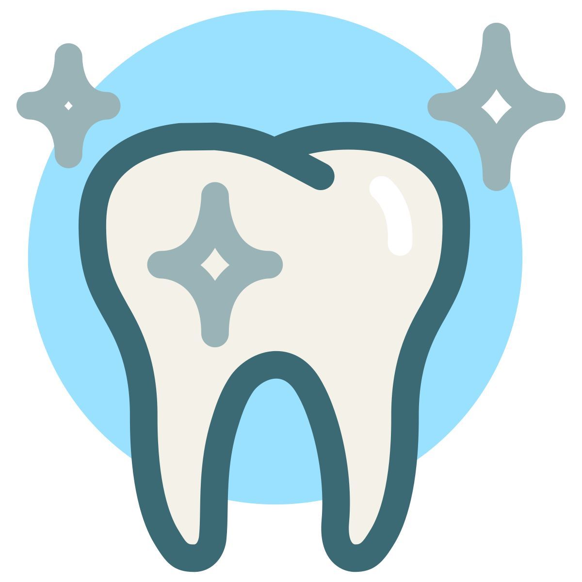 clean tooth icon