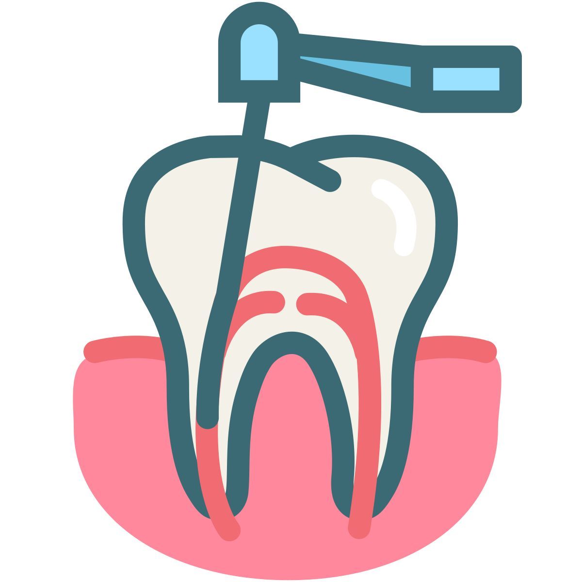 root canal treatment icon