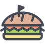 external burger-food-set-3-freebies-bomsymbols- icon