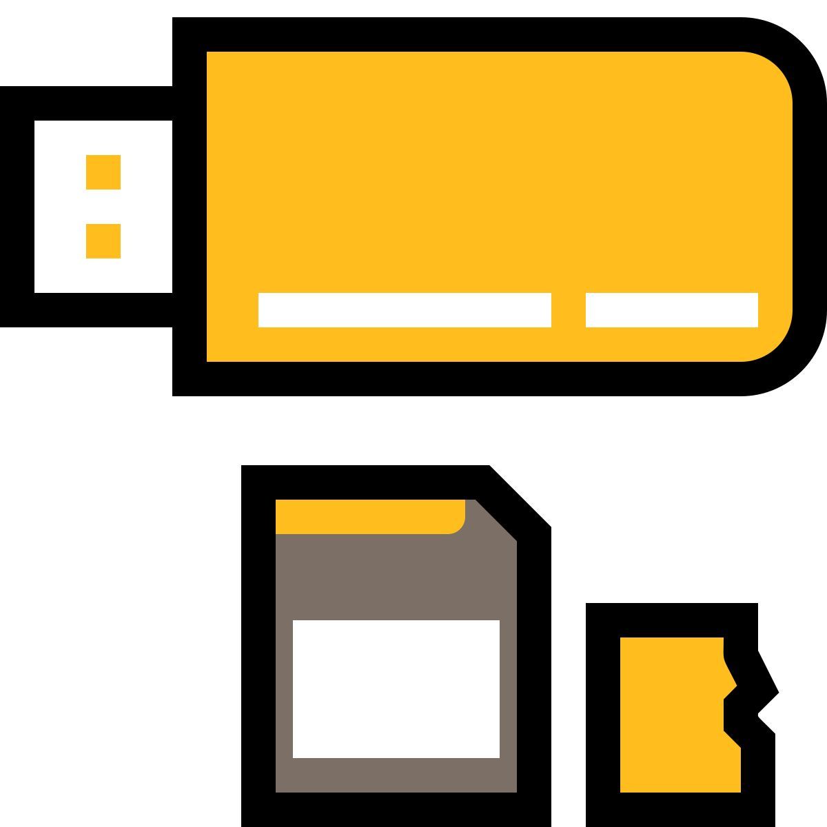 flaskdisk memmory icon