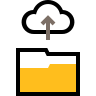 external Upload-folder-network-frizty-kerismaker icon