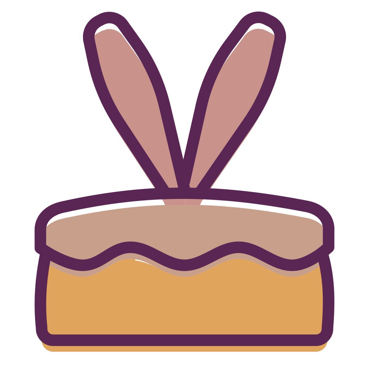 pastel de conejito icon