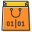 external bag-happy-new-year-funky-outlines-amoghdesign icon