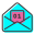 external card-happy-new-year-funky-outlines-amoghdesign icon