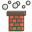 external chimney-christmas-funky-outlines-amoghdesign icon