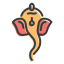 external deity-diwali-funky-outlines-amoghdesign icon