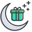 external gift-ramadan-funky-outlines-amoghdesign icon