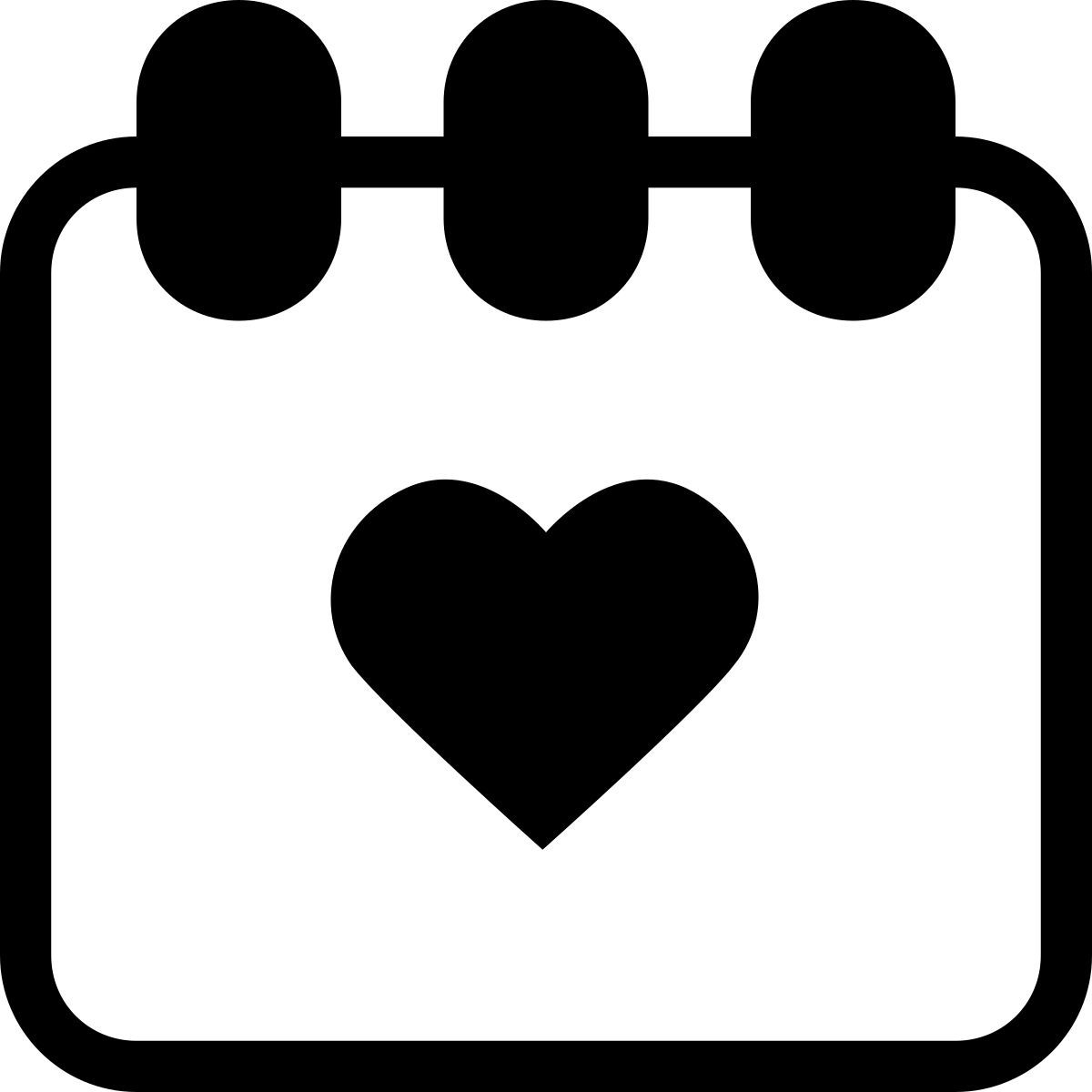 calendário icon