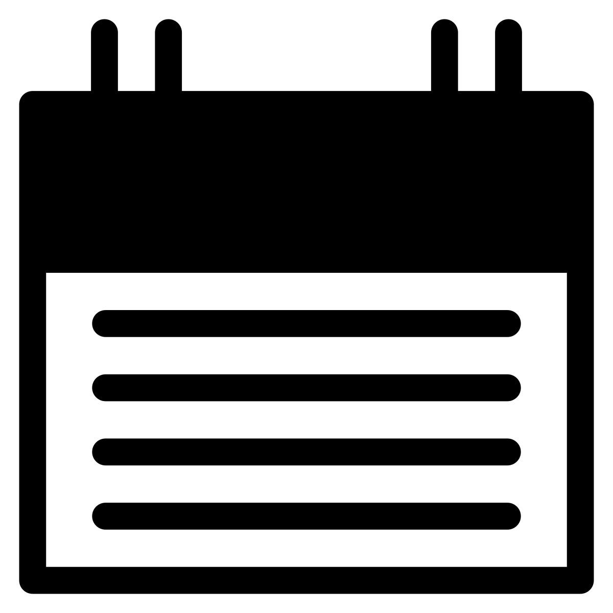 calendário icon