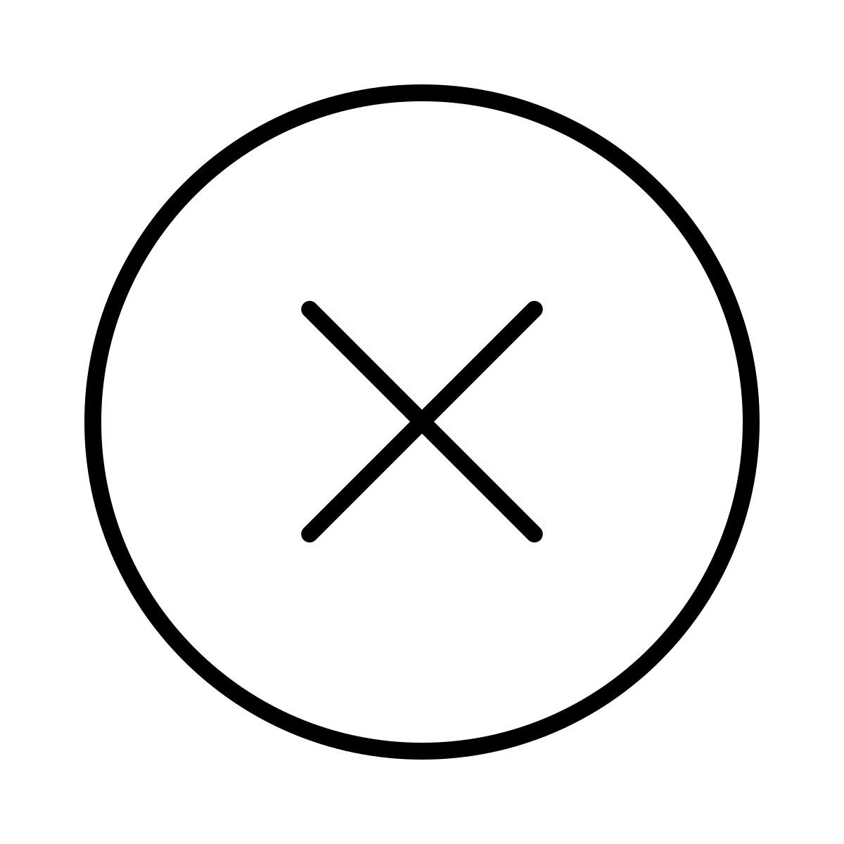 delete icon