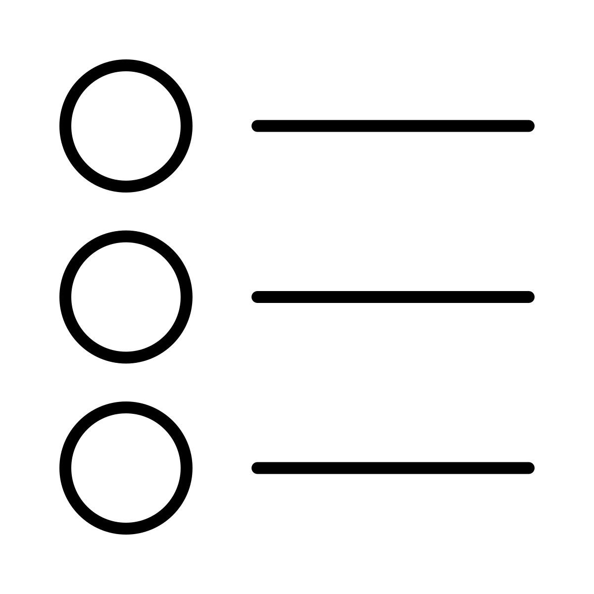 menu icon