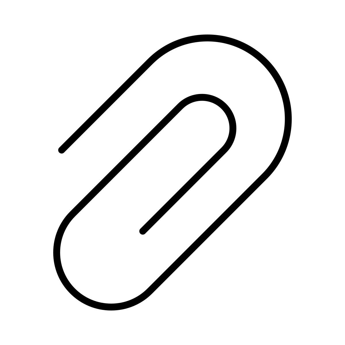 paper clip icon