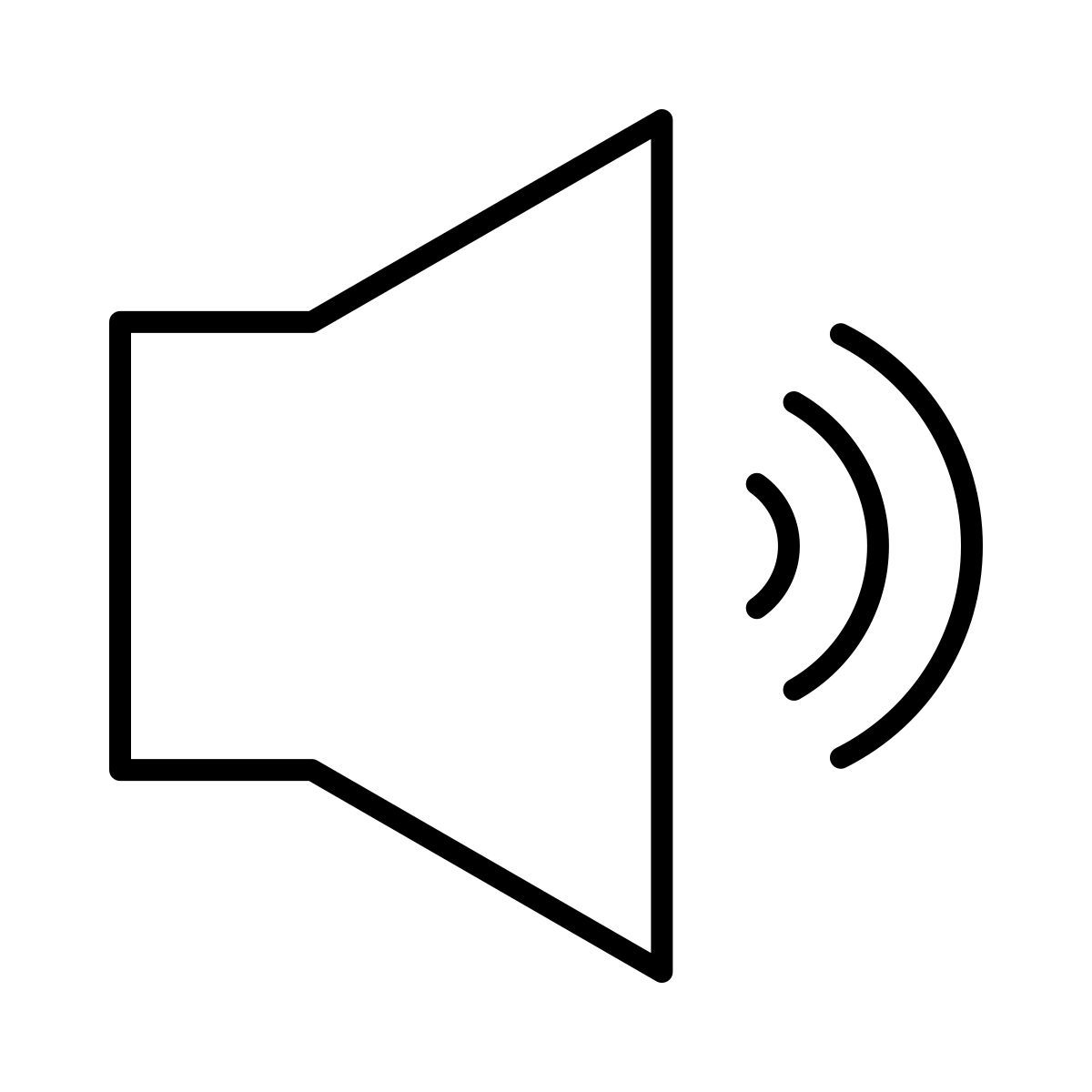 speaker icon