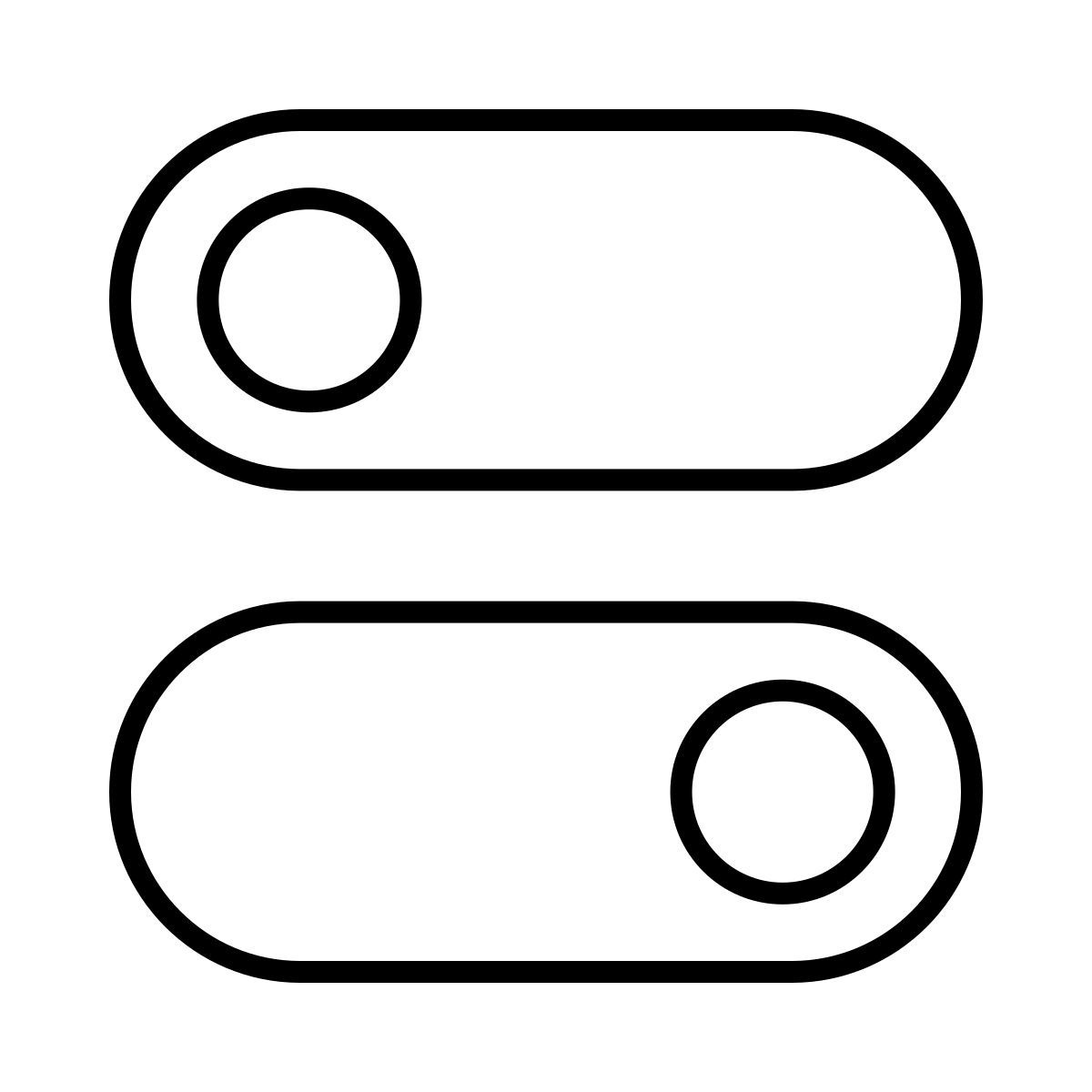 toggle icon