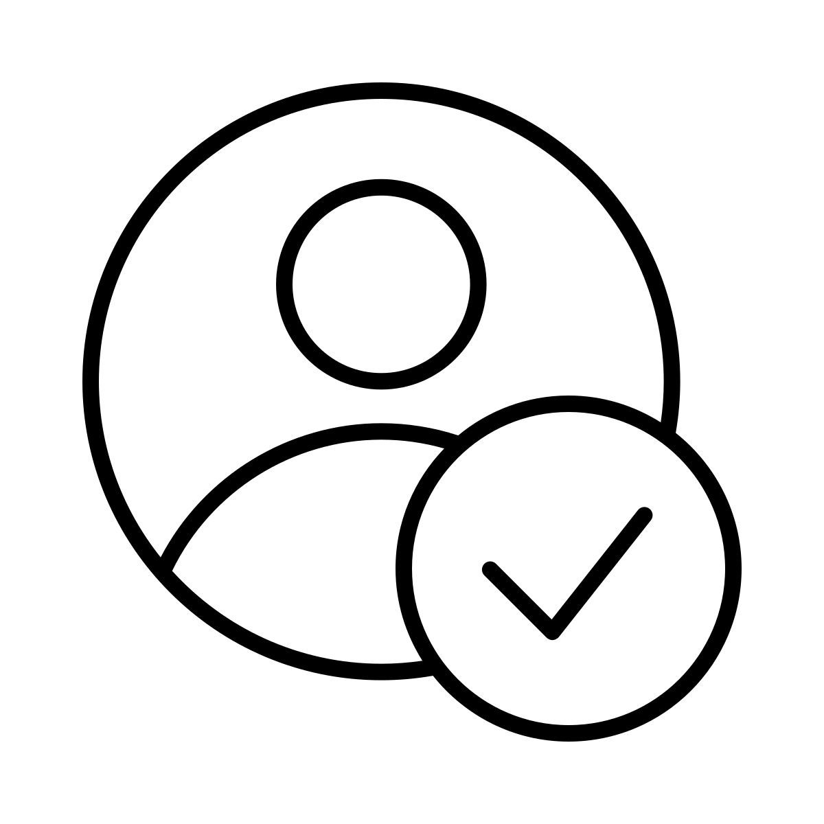 verified user icon