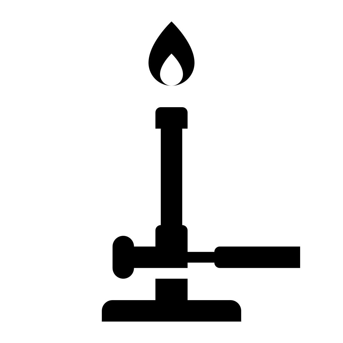 bunsen burner icon