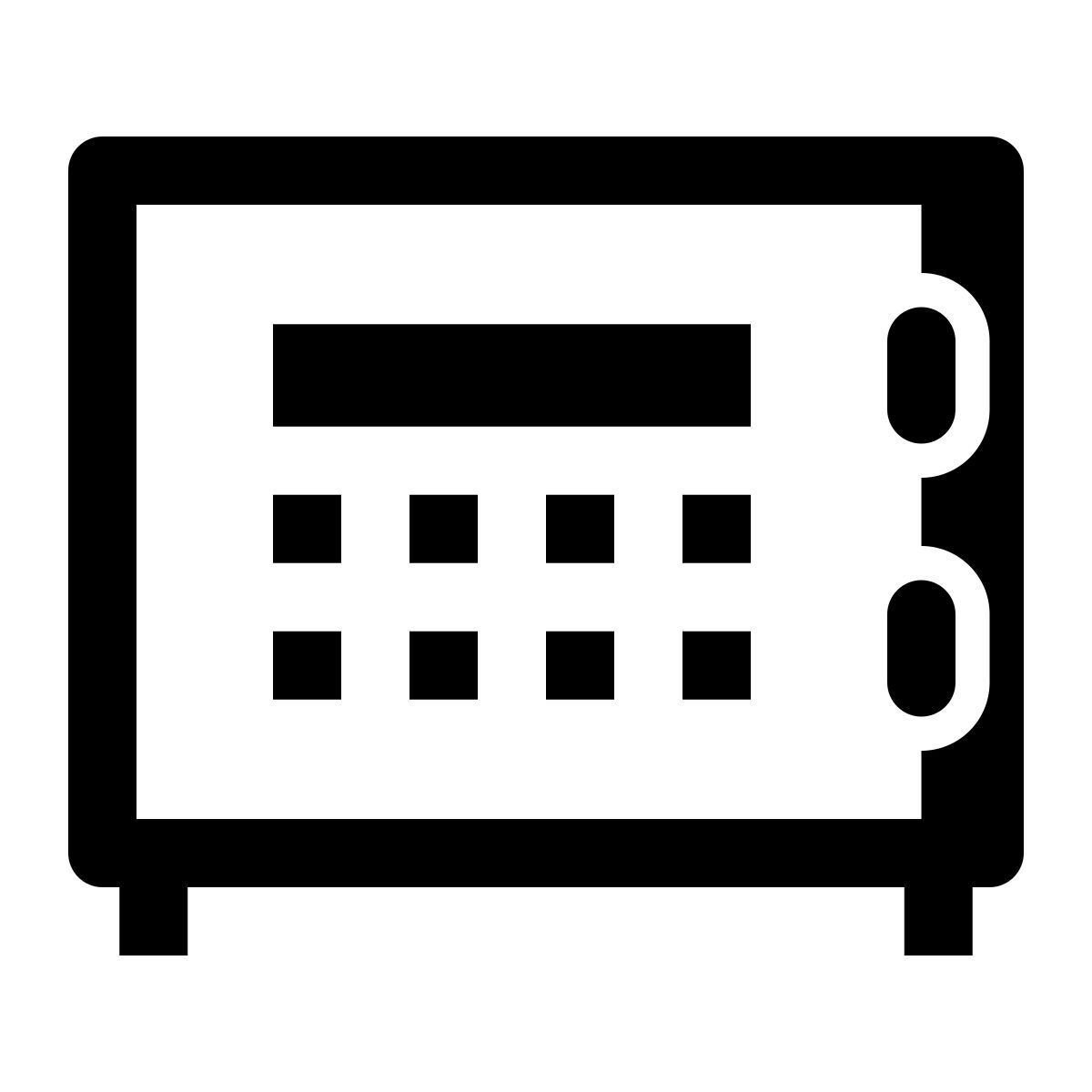 external safe box hotel (glyph) glyph andi nur abdillah icon