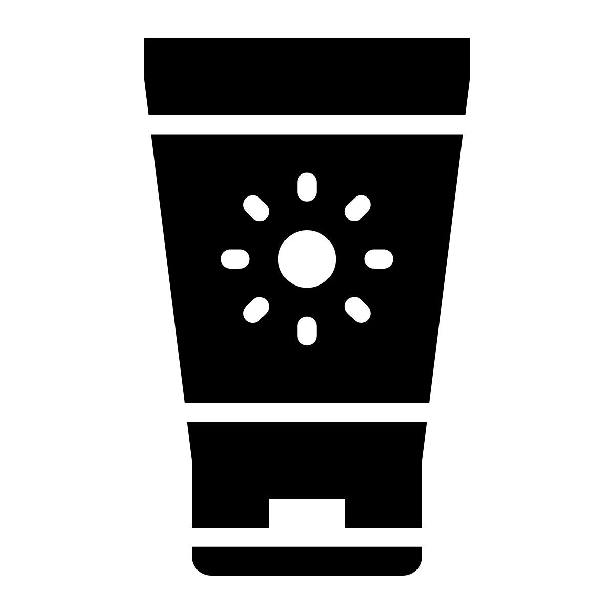 external sunscreen beauty makeup (glyph) glyph andi nur abdillah icon