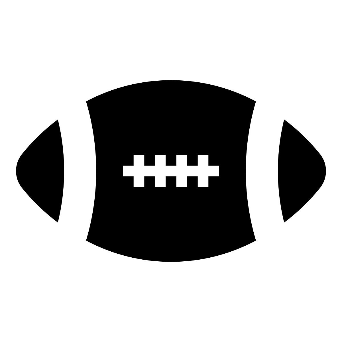 rugby ball icon