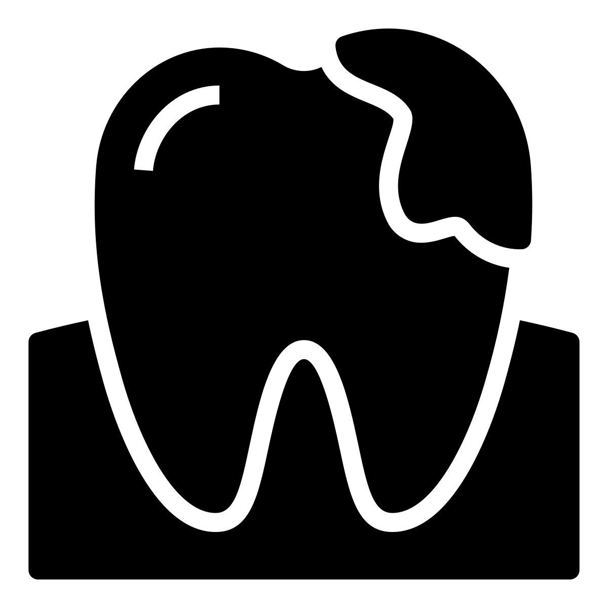tooth decay icon